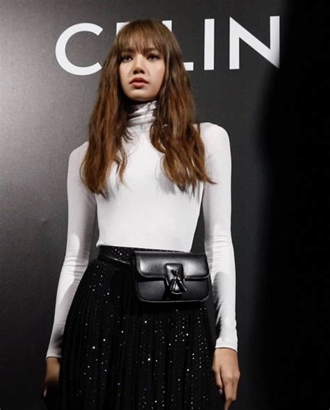 celine fashion show lisa|lisa blackpink fashion show.